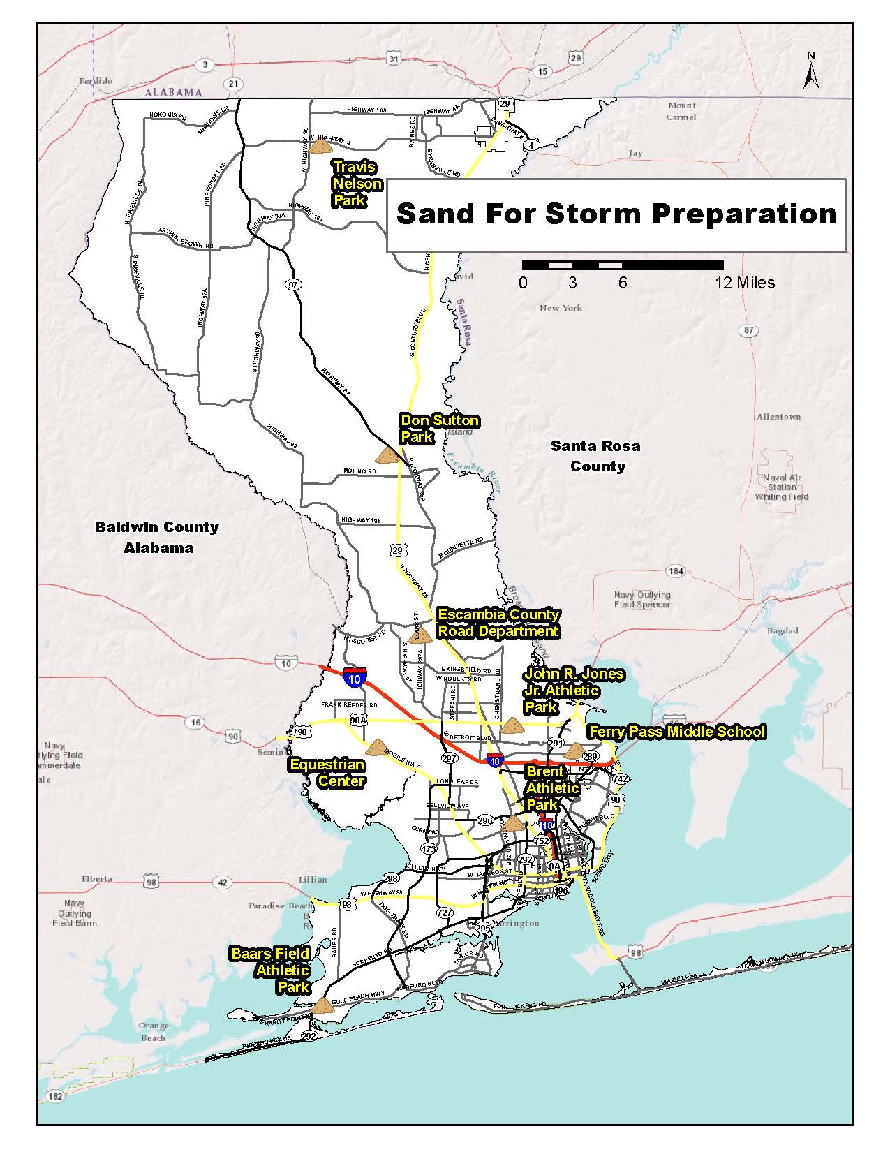 Sand Locations