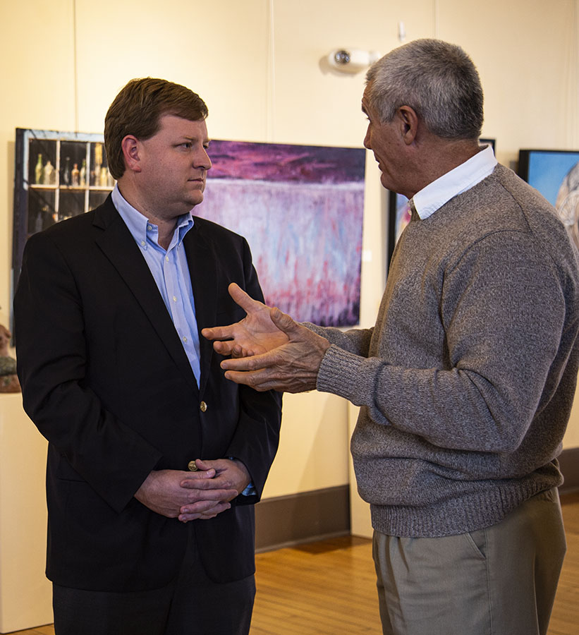 Commissioner Bender Speaks with SRIA's Paolo Ghio
