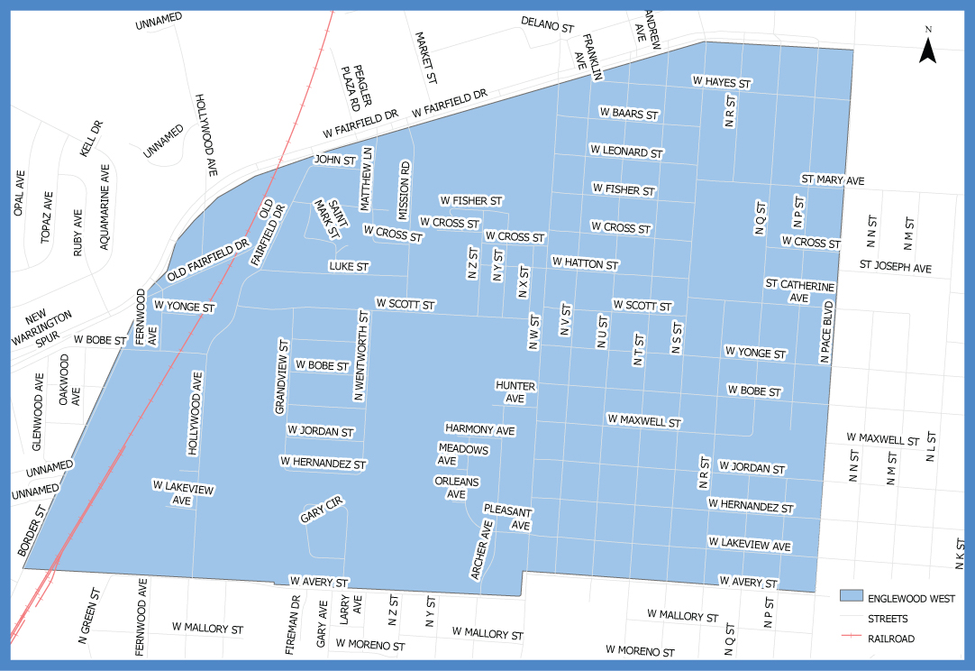 Englewood West Neighborhood Cleanup Map Englewood West Neighborhood Cleanup Map