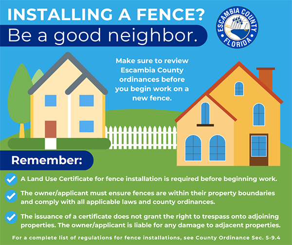 Fence information Fence information