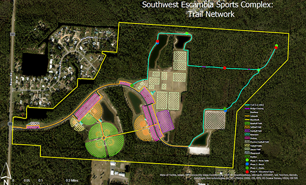 Southwest Sports Complex Trail Southwest Sports Complex Trail