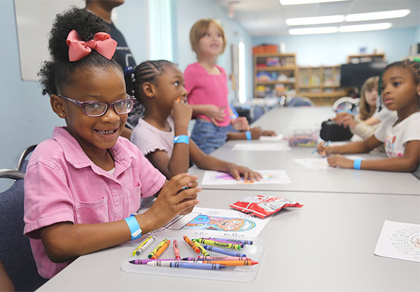 Escambia County summer camp participants