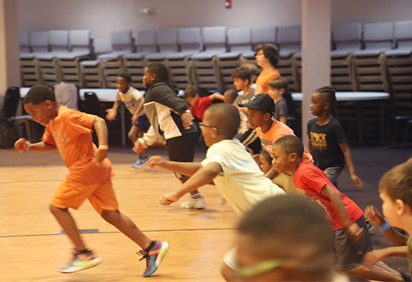 Escambia County summer camp participants