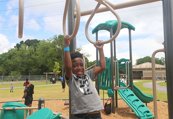 Escambia County summer camp participants