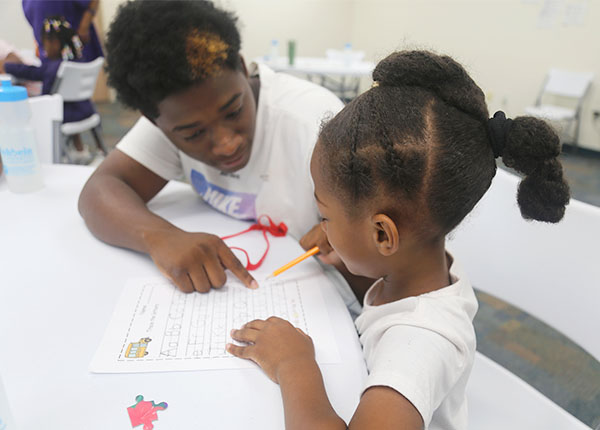 Escambia County summer camp participants