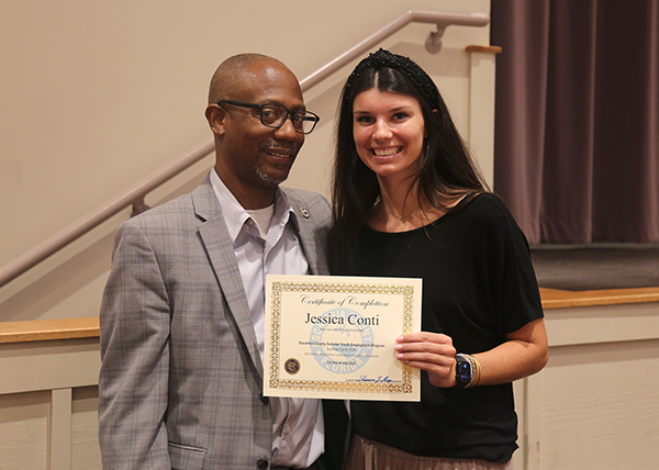 SYEP ceremony