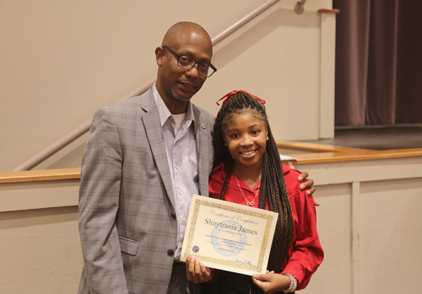 SYEP ceremony