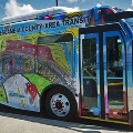 ECAT Bus With Youth Art