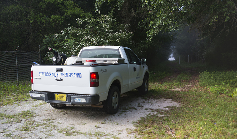Escambia County Mosquito Control Truck