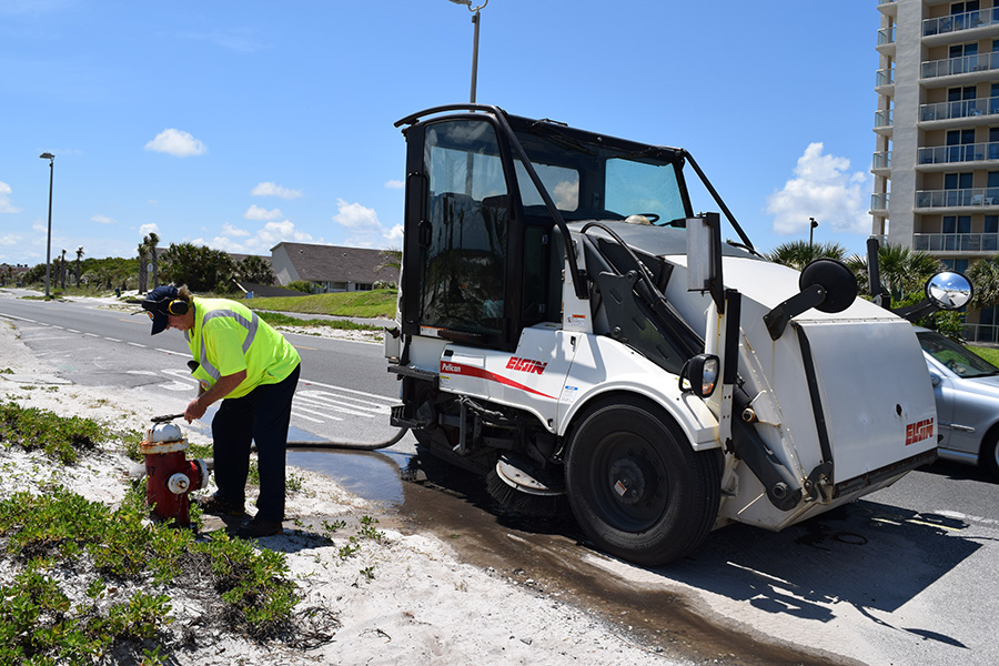 Pensacola Beach Public Works Staff