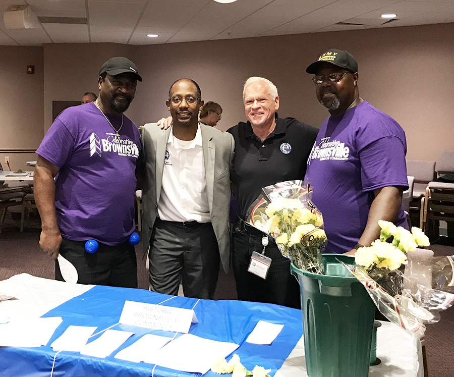 Commissioner May & Jack Brown with Historic Brownsville Members at Celebrating Brownsville 