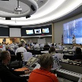 3 - Escambia County Emergency Operations Center Staff are briefed at the EOC  Oct. 6, 2017 in preparation for Tropical Storm Nate.
